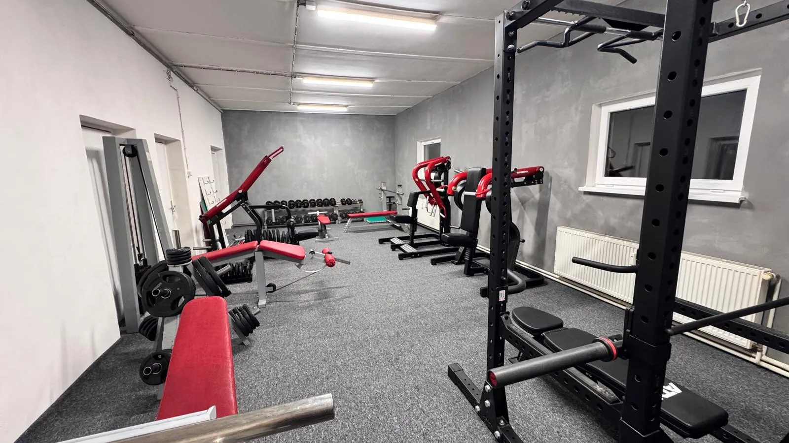 The gym — overall space
